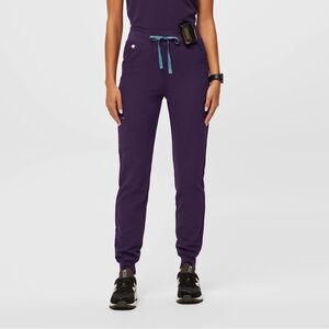 FIGS Women’s Jogger Scrub Pant in color Purple Jam
